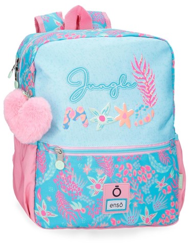 MOCHILA ADAP. 33CM. ENSO JUNGLE MOOD